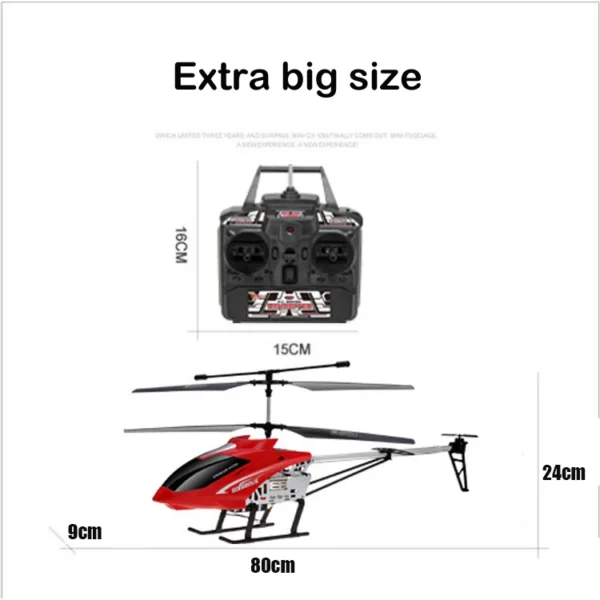 3.5CH Large Helicopter Remote Control Drone 35