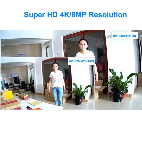 JIENUO 4CH DVR 4K 8MP 5MP 1080P 6 In 1 Video Recorder 2