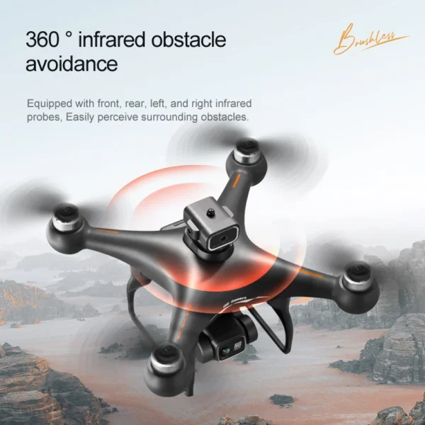 Professional S116 MAX Drone 8K WIFI FPV Camera and RC 6