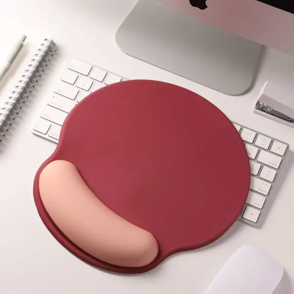 Ergonomic Wrist Rest Mouse Pad Keyboard Pad Set 6