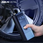 SEAMETAL 8000mAh Portable Car Air Compressor 12V 150PSI 1