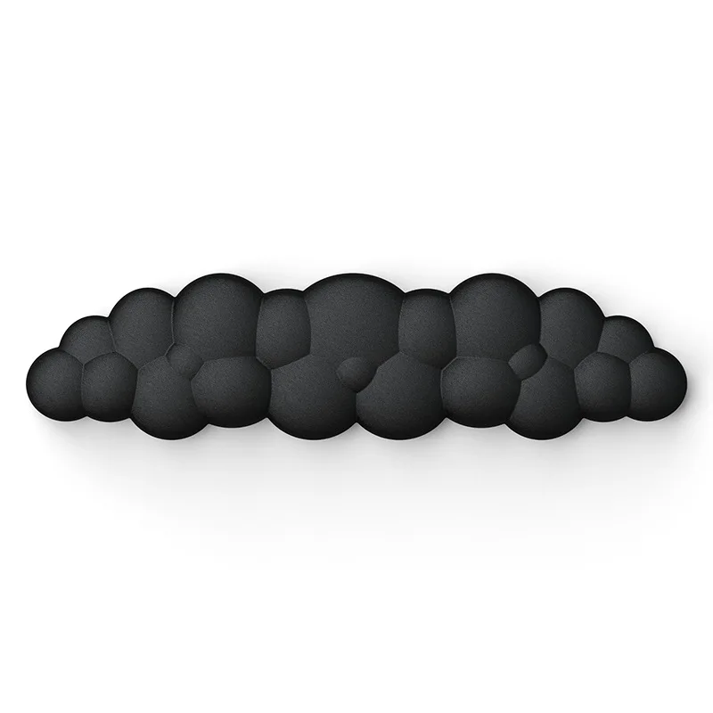 cloud ergonomic wrist support for keyboard black