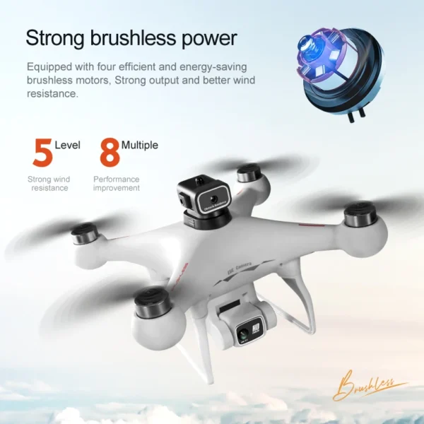 Professional S116 MAX Drone 8K WIFI FPV Camera and RC 5