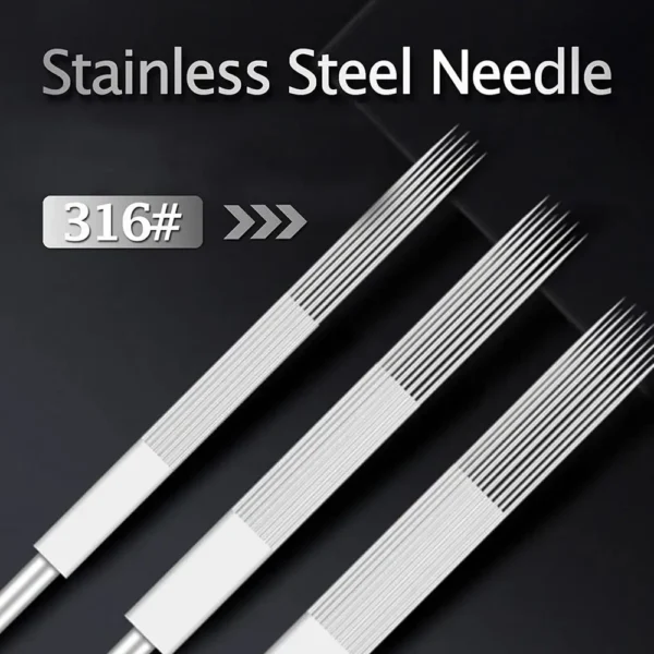 Package of 10 Disposable Sterilized Tattoo Needles