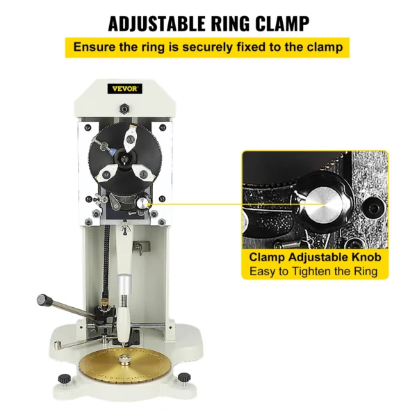 VEVOR Inside Ring Engraver Stamper Gold Silver Jewelry Making Engraving Machine 4