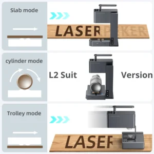 LaserPecker 2 450nm Portable Laser Engraver High Accuracy Phone and 6