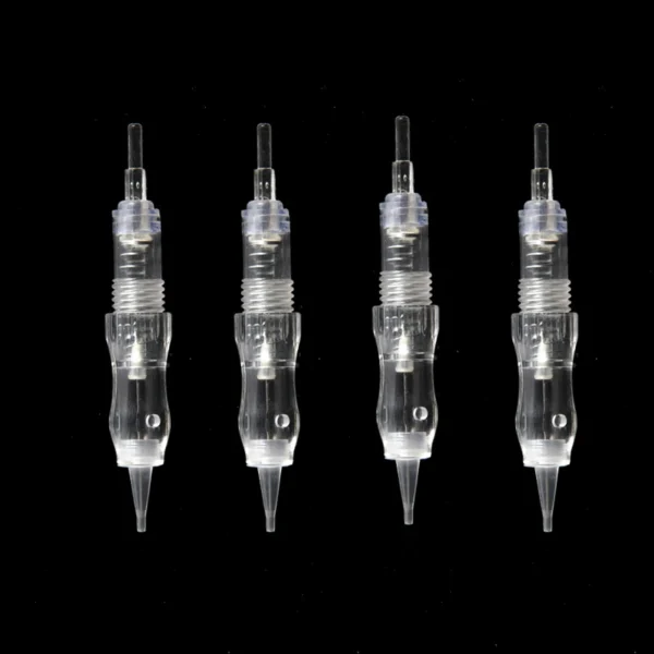 50PCS Screw Tattoo Needles Cartridge Needle For P300 PMU Rotary Tattoo Machine Needles 1R 3R 5R 11