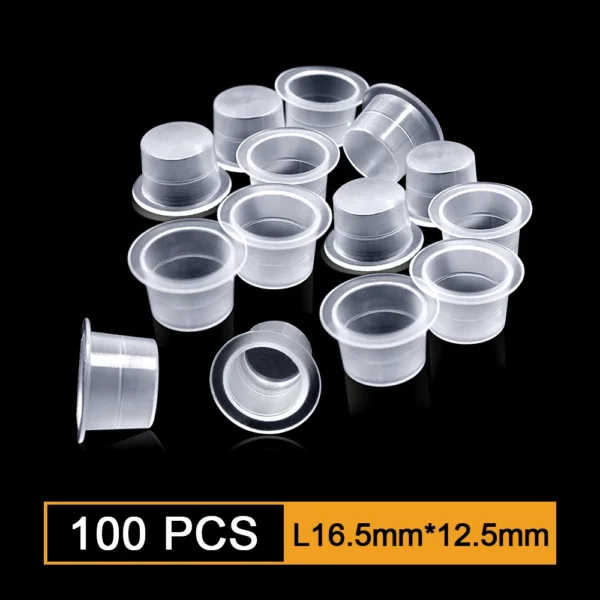 100pcs Plastic Tattoo Ink Cups 7