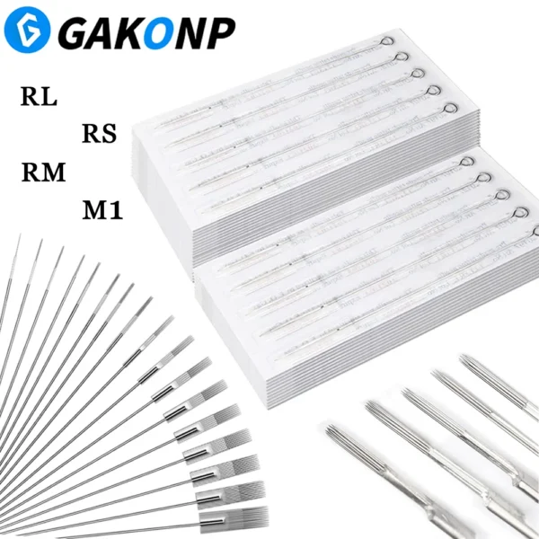 Package of 10 Disposable Sterilized Tattoo Needles